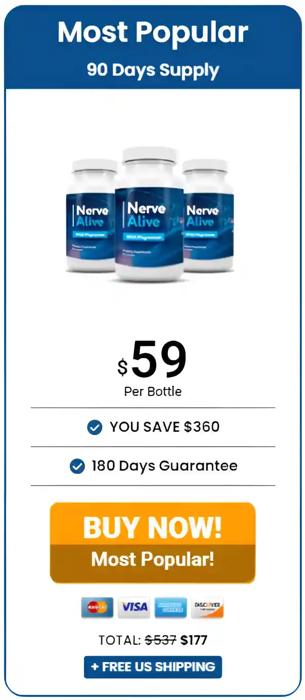 Nerve Alive  6 bottles
